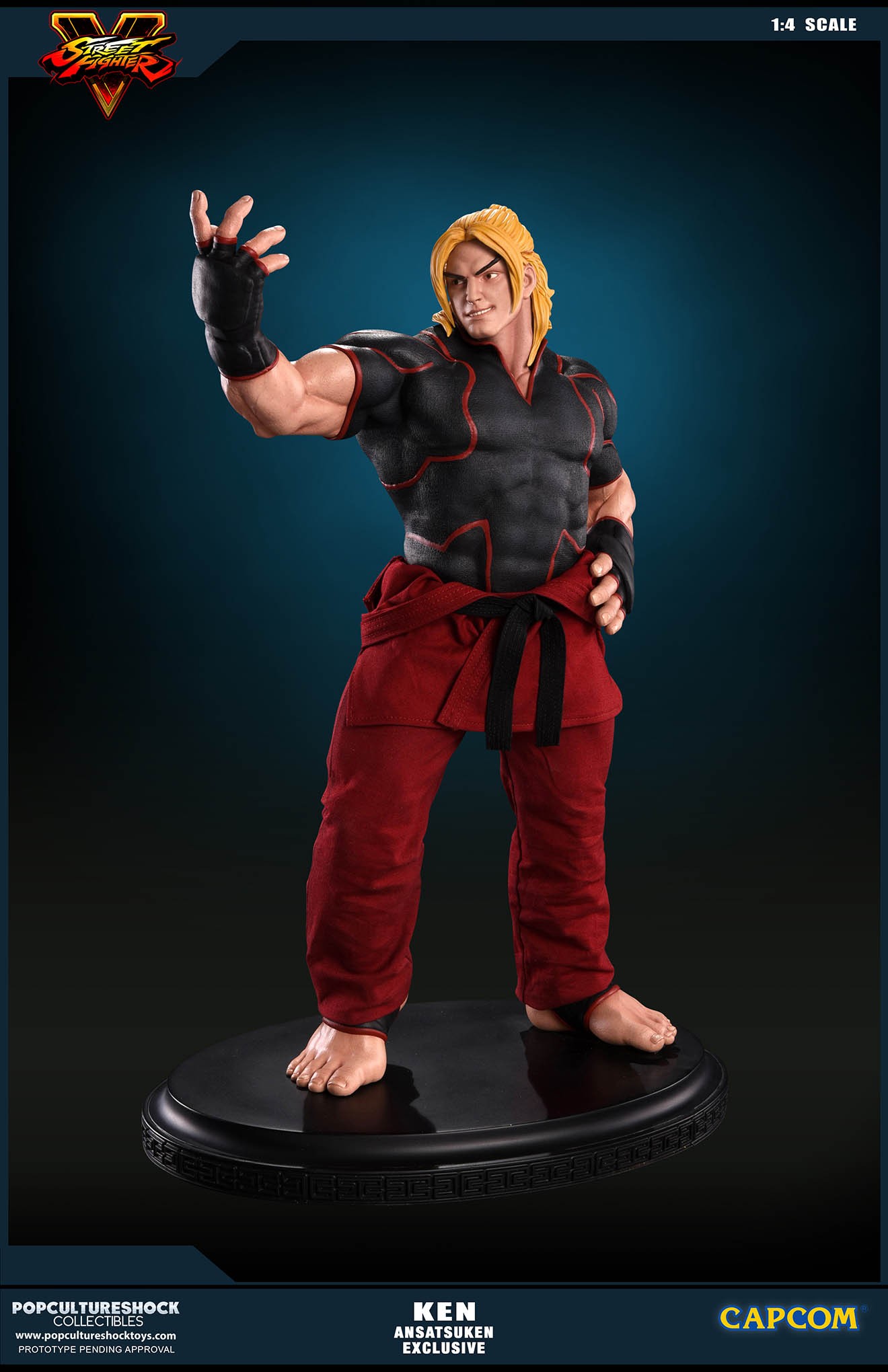 Street Fighter V - Ken Masters - Mixed Media - 1/4 (Premium Collectibles Studio) photo 22