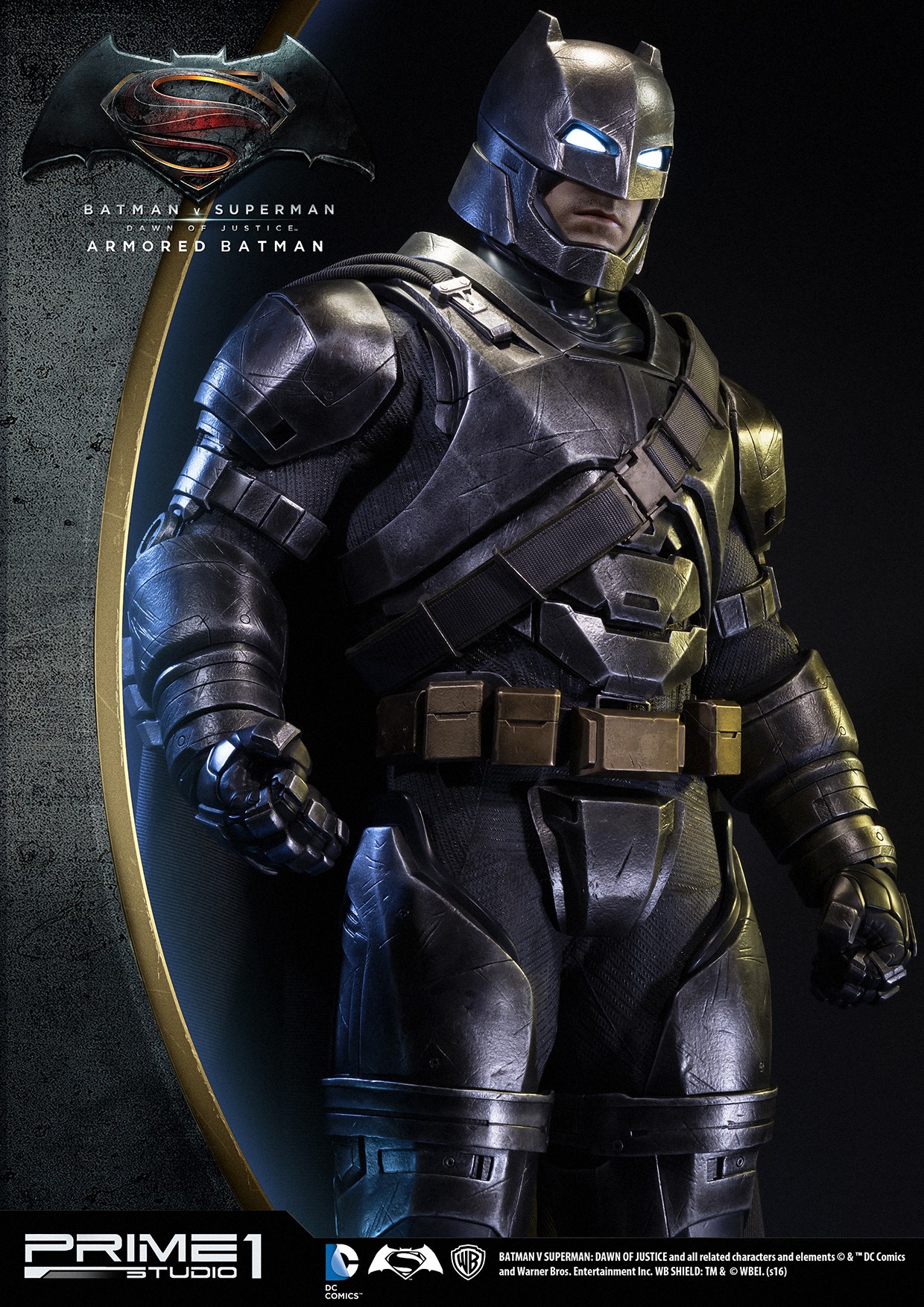 Batman v Superman: Dawn of Justice - Batman - High Definition Museum Masterline Series (HDMMDC-06) - 1/2 - Armored (Prime 1 Studio) photo 2