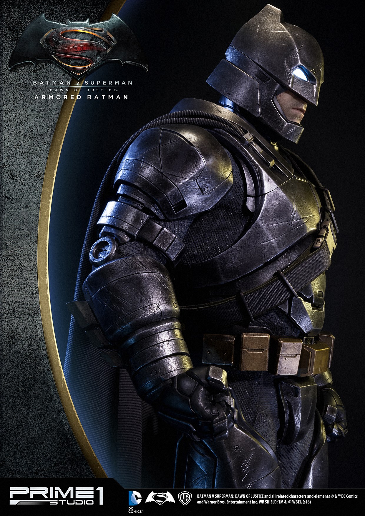 Batman v Superman: Dawn of Justice - Batman - High Definition Museum Masterline Series (HDMMDC-06) - 1/2 - Armored (Prime 1 Studio) photo 3