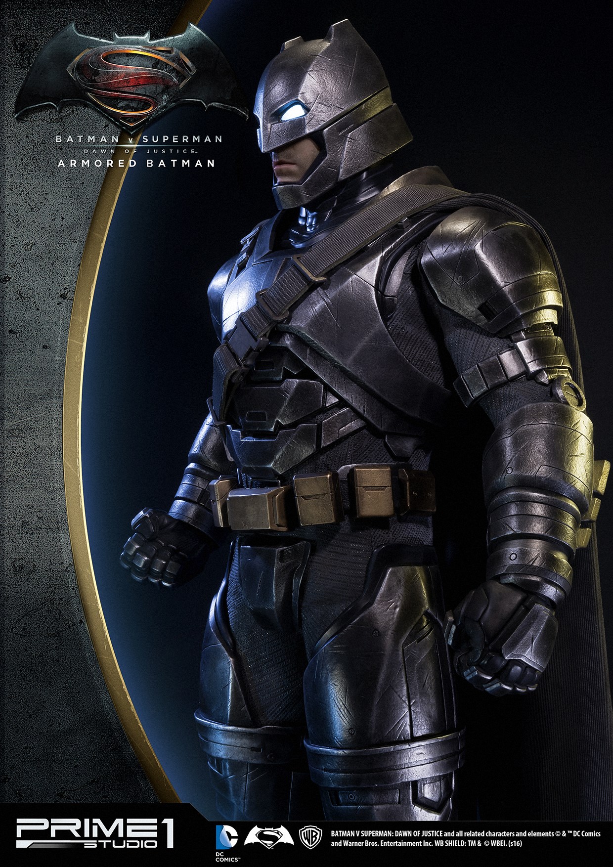 Batman v Superman: Dawn of Justice - Batman - High Definition Museum Masterline Series (HDMMDC-06) - 1/2 - Armored (Prime 1 Studio) photo 4