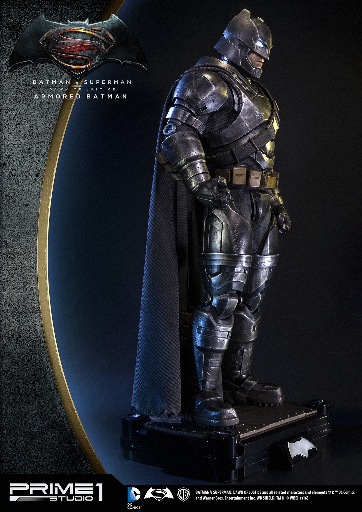 Batman v Superman: Dawn of Justice - Batman - High Definition Museum Masterline Series (HDMMDC-06) - 1/2 - Armored (Prime 1 Studio) photo 5