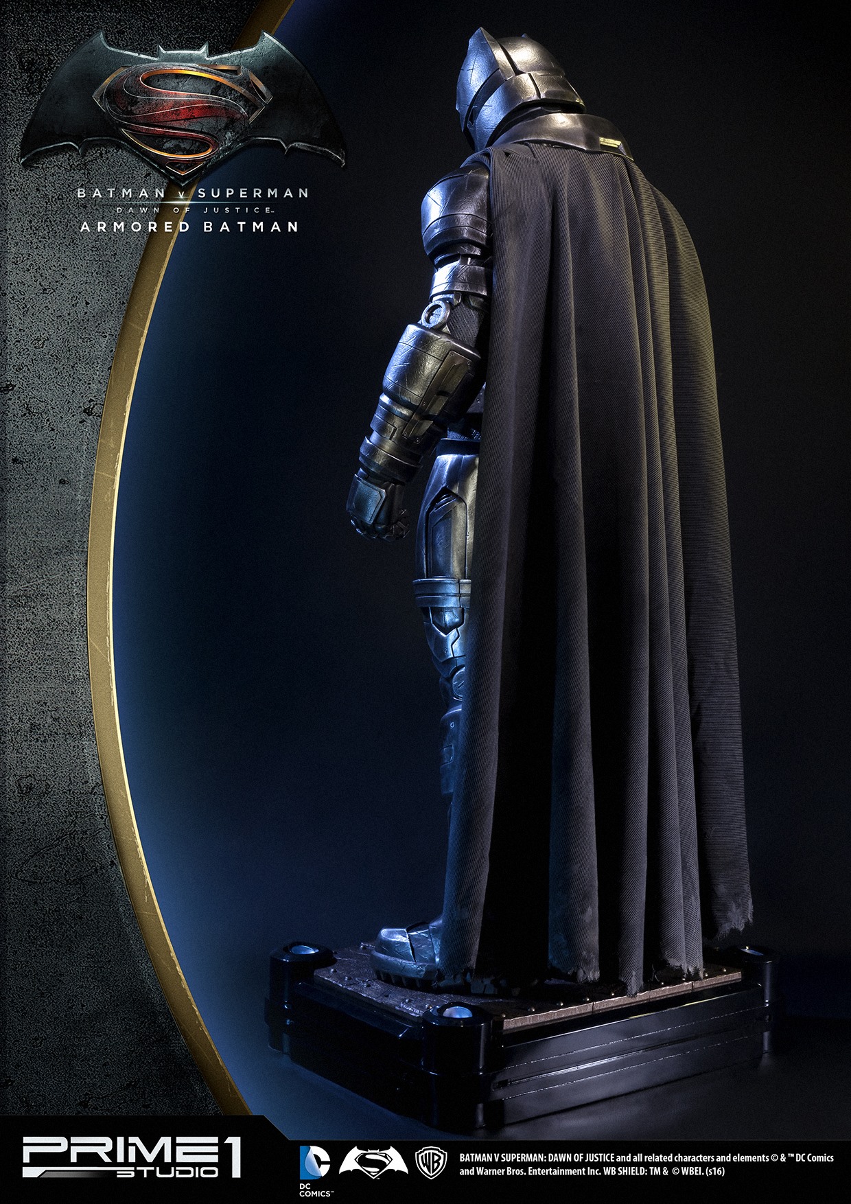 Batman v Superman: Dawn of Justice - Batman - High Definition Museum Masterline Series (HDMMDC-06) - 1/2 - Armored (Prime 1 Studio) photo 6