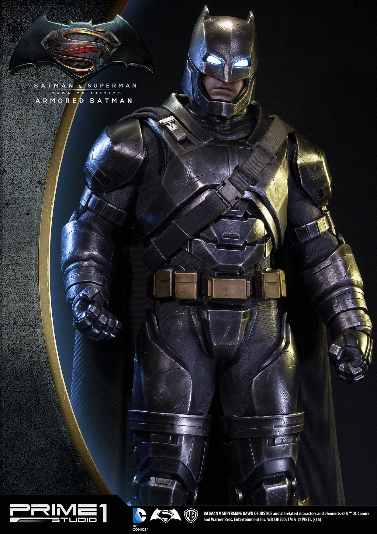 Batman v Superman: Dawn of Justice - Batman - High Definition Museum Masterline Series (HDMMDC-06) - 1/2 - Armored (Prime 1 Studio) photo 10