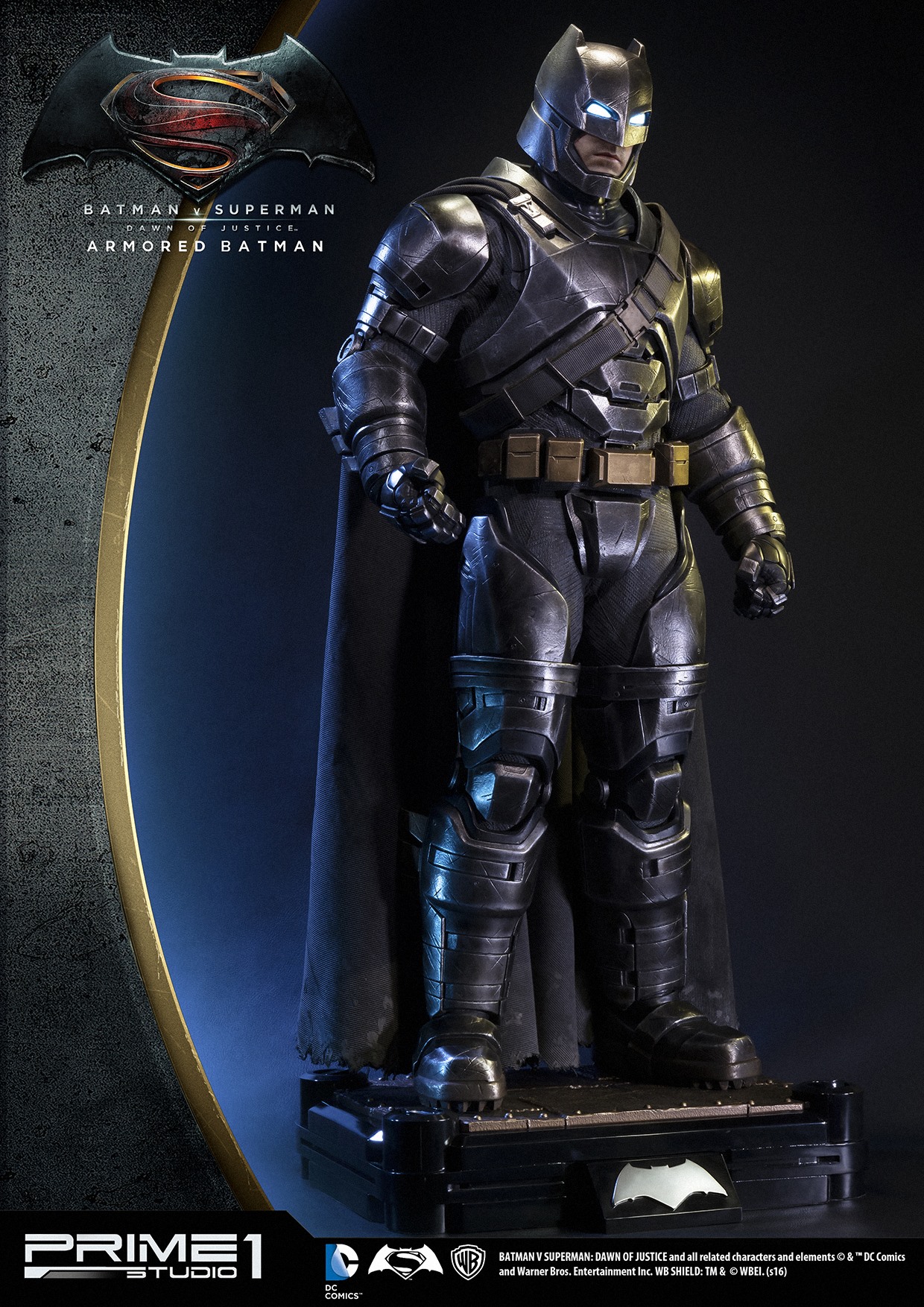 Batman v Superman: Dawn of Justice - Batman - High Definition Museum Masterline Series (HDMMDC-06) - 1/2 - Armored (Prime 1 Studio) photo 11