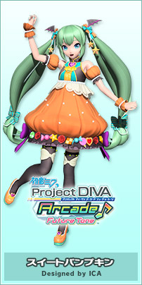 Hatsune Miku -Project DIVA- Arcade Future Tone - Hatsune Miku - Nendoroid Co-de - Sweet Pumpkin Co-de (Good Smile Company) photo 6