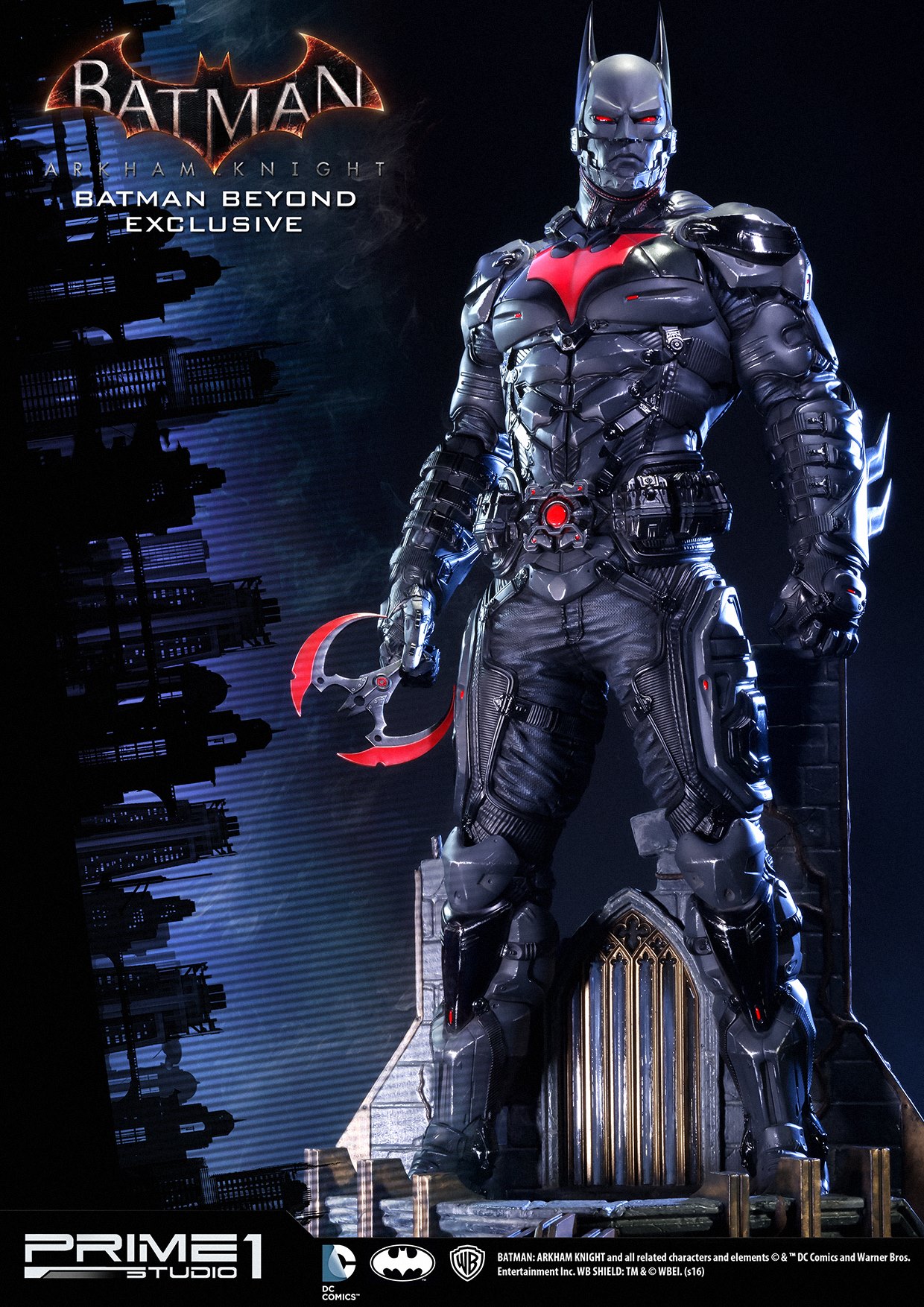 Batman: Arkham Knight - Batman - Museum Masterline Series  (MMDC-10) - 1/3 - Batman Beyond (Prime 1 Studio) photo 7