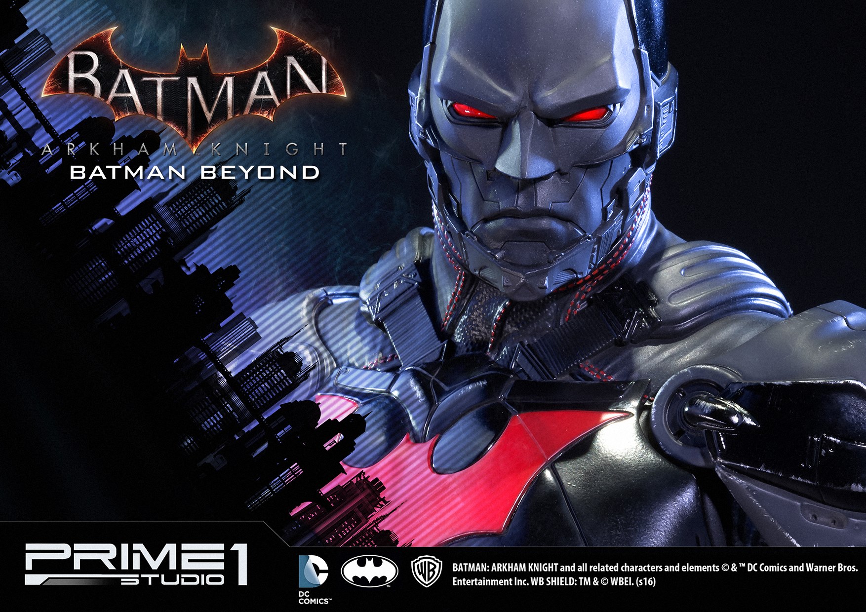 Batman: Arkham Knight - Batman - Museum Masterline Series  (MMDC-10) - 1/3 - Batman Beyond (Prime 1 Studio) photo 12