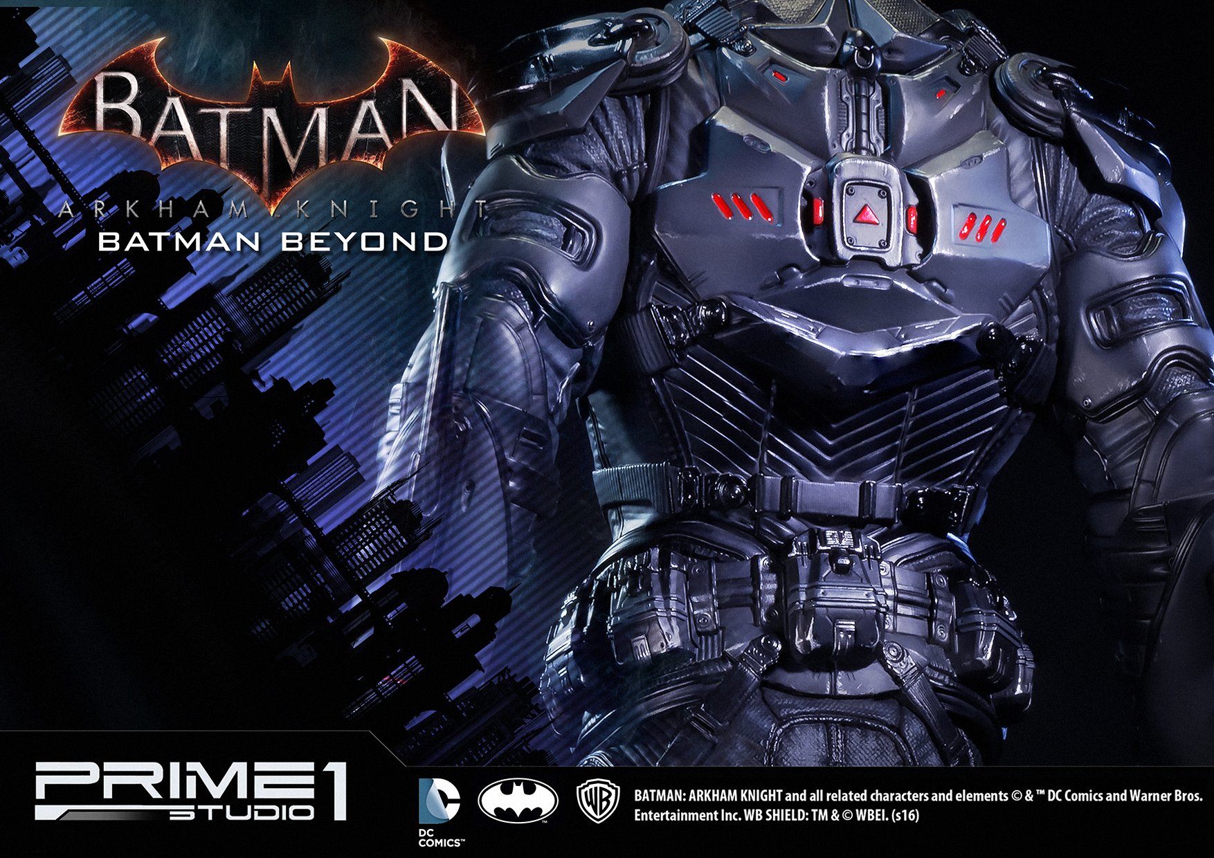 Batman: Arkham Knight - Batman - Museum Masterline Series  (MMDC-10) - 1/3 - Batman Beyond (Prime 1 Studio) photo 13