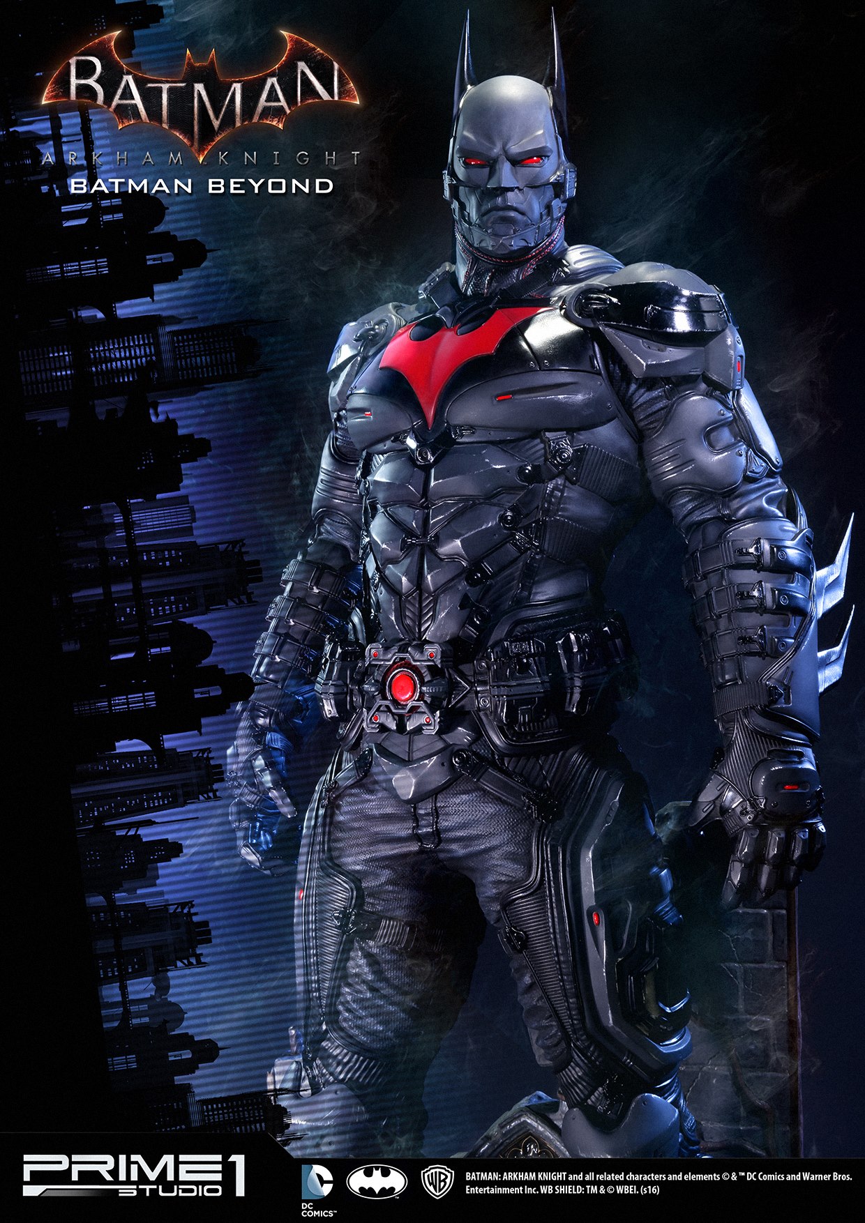 Batman: Arkham Knight - Batman - Museum Masterline Series  (MMDC-10) - 1/3 - Batman Beyond (Prime 1 Studio) photo 14