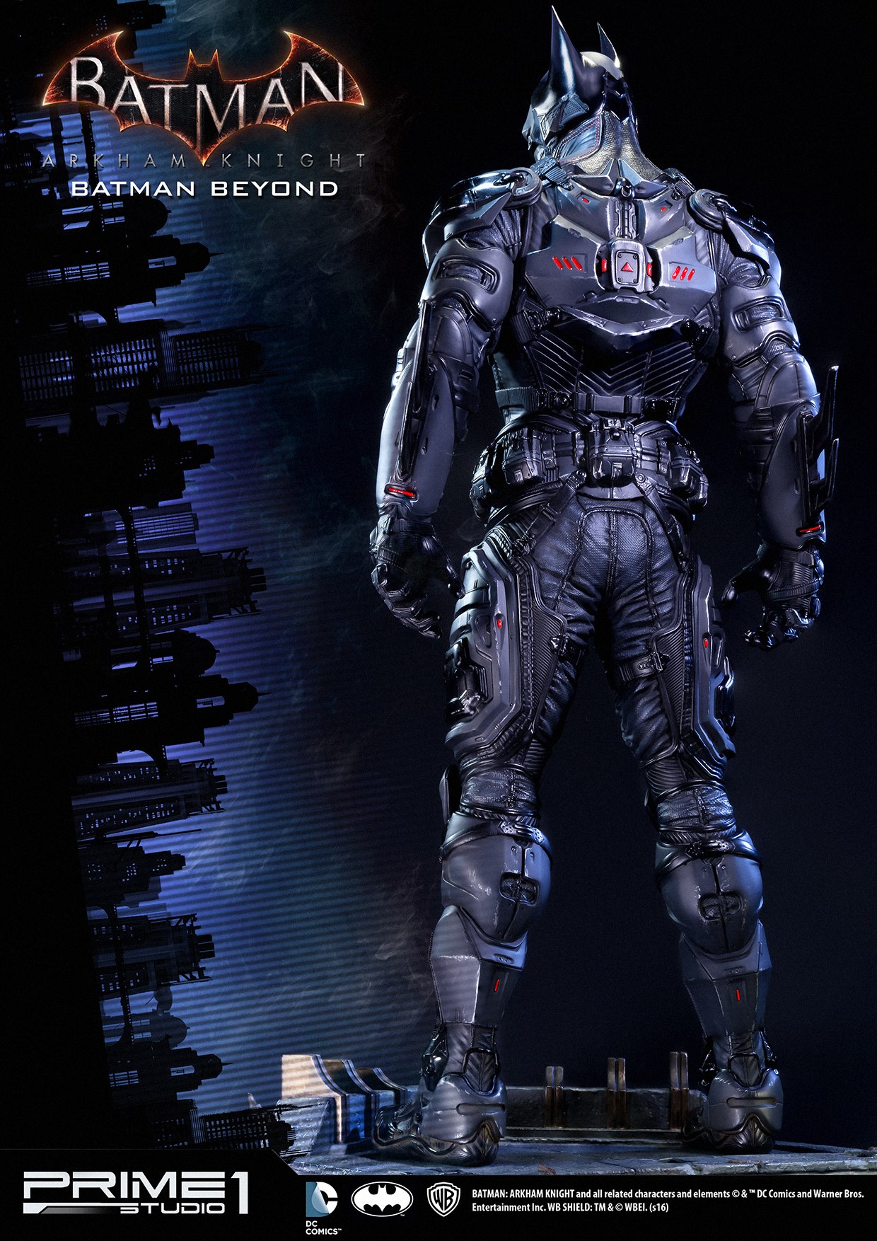 Batman: Arkham Knight - Batman - Museum Masterline Series  (MMDC-10) - 1/3 - Batman Beyond (Prime 1 Studio) photo 16