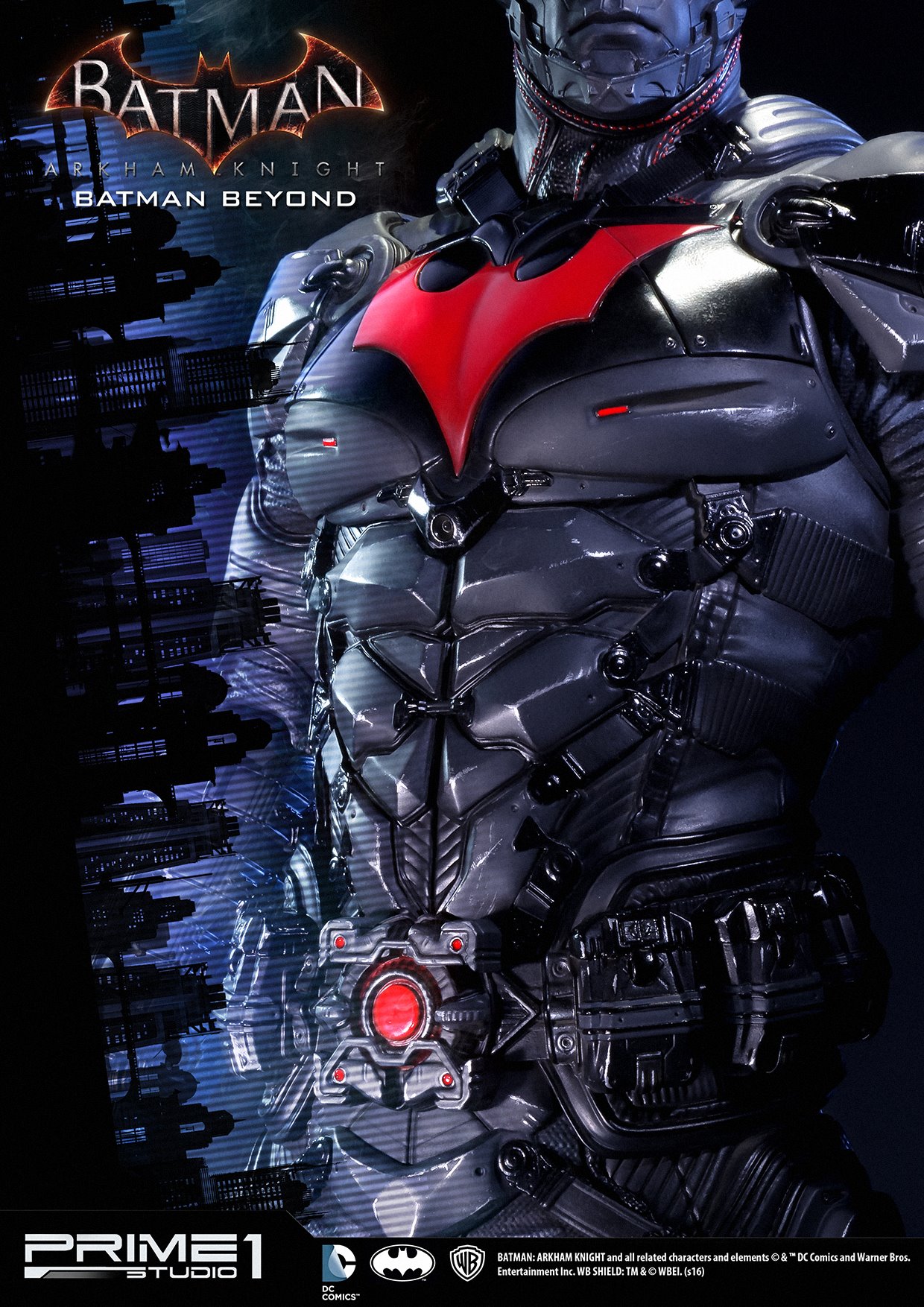 Batman: Arkham Knight - Batman - Museum Masterline Series  (MMDC-10) - 1/3 - Batman Beyond (Prime 1 Studio) photo 18