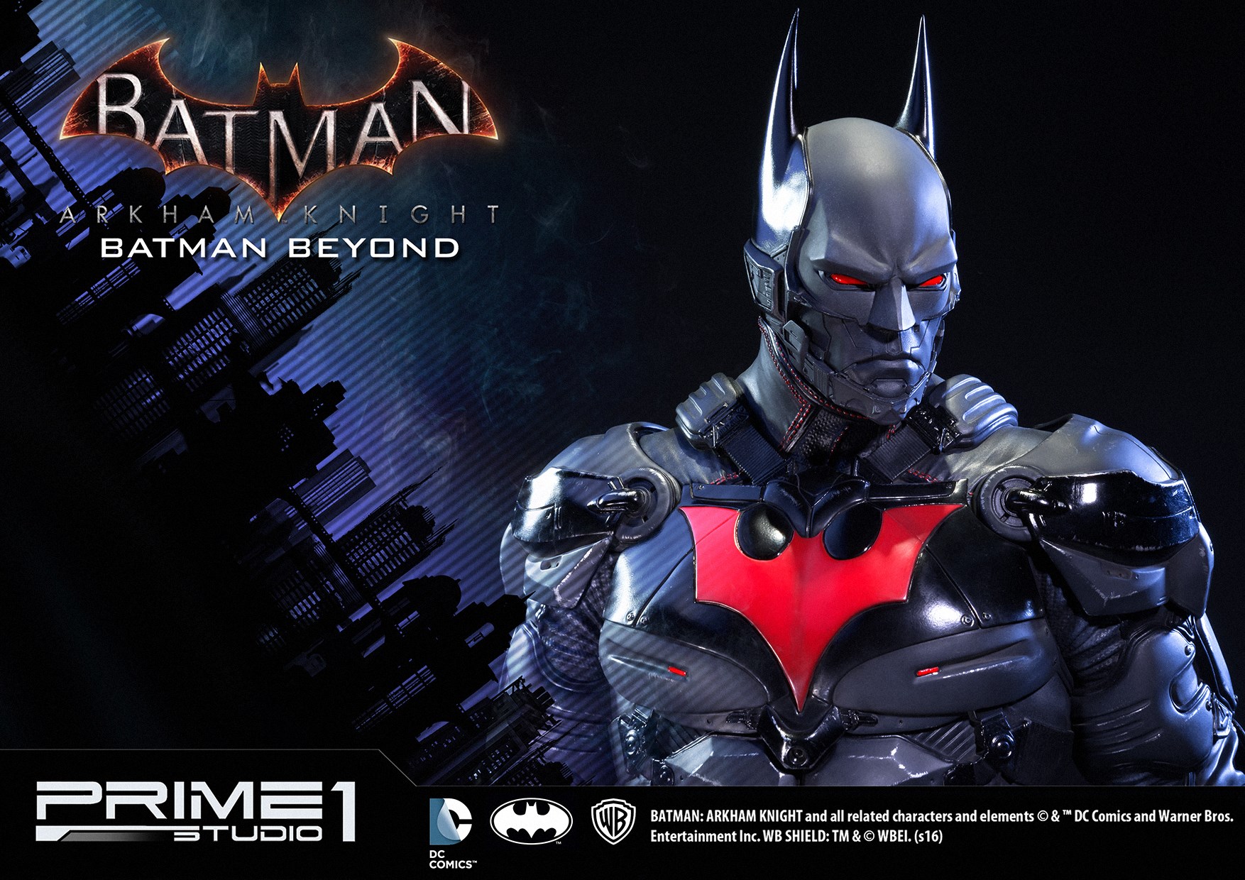 Batman: Arkham Knight - Batman - Museum Masterline Series  (MMDC-10) - 1/3 - Batman Beyond (Prime 1 Studio) photo 20