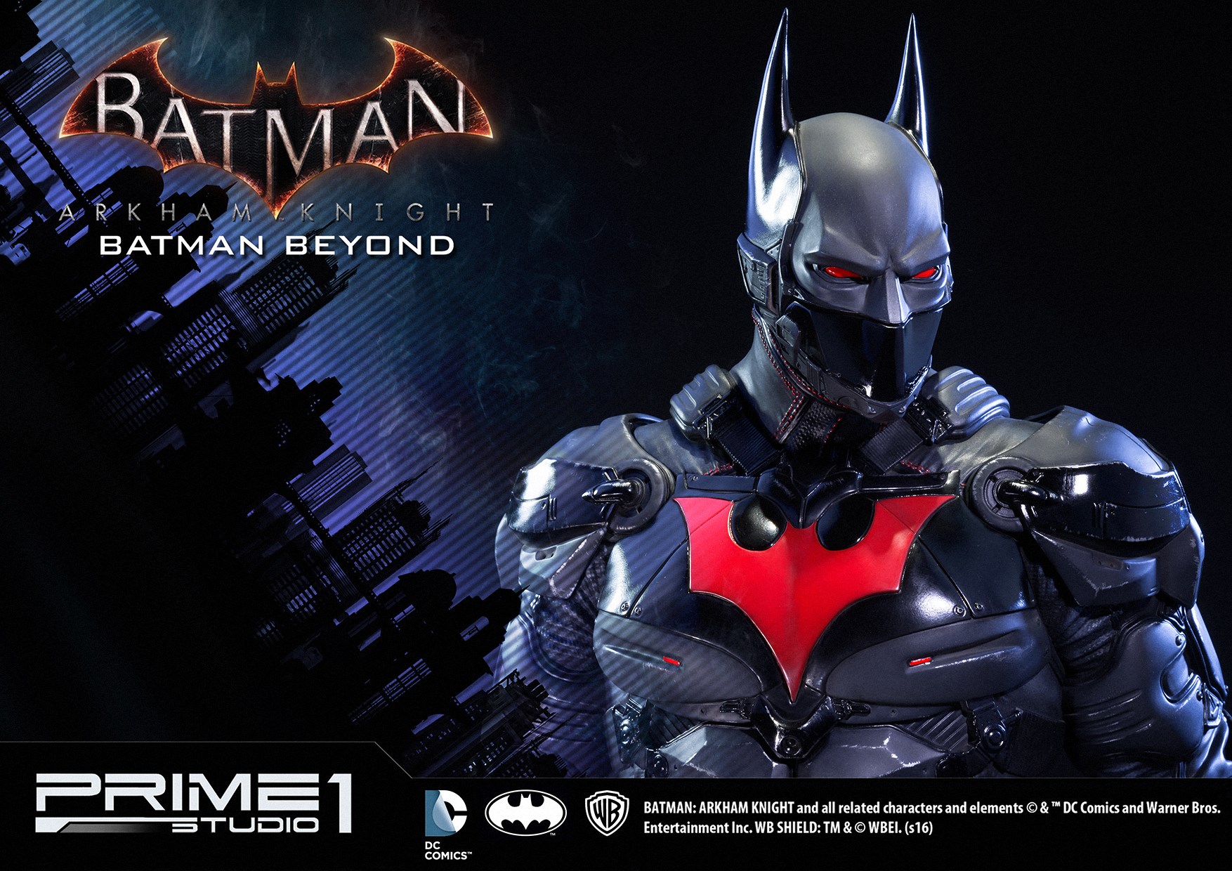 Batman: Arkham Knight - Batman - Museum Masterline Series  (MMDC-10) - 1/3 - Batman Beyond (Prime 1 Studio) photo 21