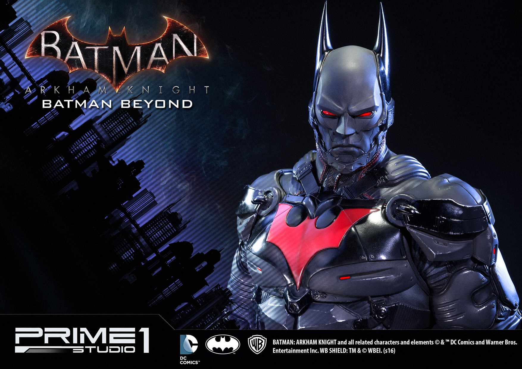 Batman: Arkham Knight - Batman - Museum Masterline Series  (MMDC-10) - 1/3 - Batman Beyond (Prime 1 Studio) photo 22