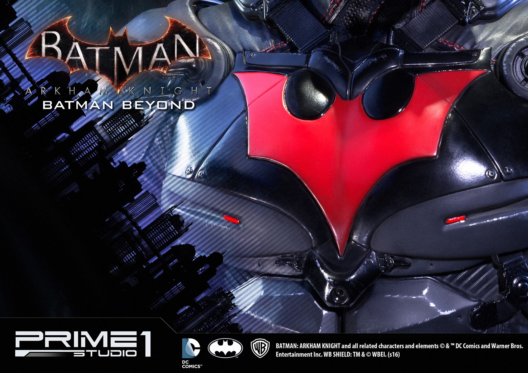 Batman: Arkham Knight - Batman - Museum Masterline Series  (MMDC-10) - 1/3 - Batman Beyond (Prime 1 Studio) photo 23