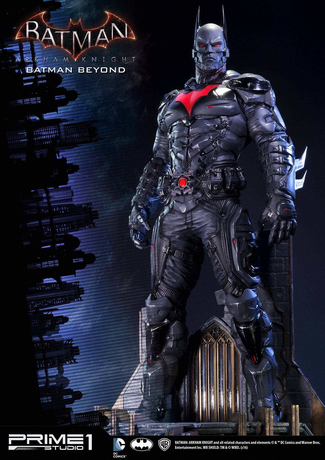 Batman: Arkham Knight - Batman - Museum Masterline Series  (MMDC-10) - 1/3 - Batman Beyond (Prime 1 Studio) photo 25