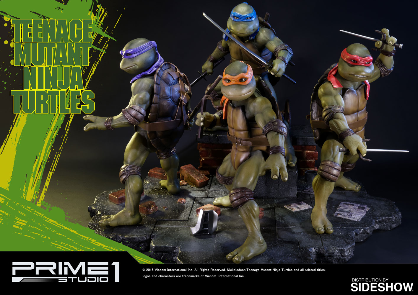 Teenage Mutant Ninja Turtles (1990) - Leonardo - Museum Masterline Series  (MMTMNT1990-02) - 1/4 (Prime 1 Studio)