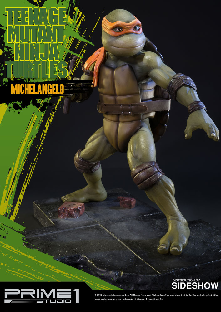 Teenage Mutant Ninja Turtles (1990) - Michelangelo - Museum Masterline Series  (MMTMNT1990-04) - 1/4 (Prime 1 Studio) photo 6