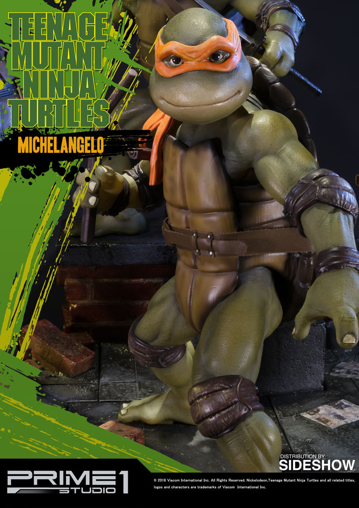 Teenage Mutant Ninja Turtles (1990) - Michelangelo - Museum Masterline Series  (MMTMNT1990-04) - 1/4 (Prime 1 Studio) photo 8