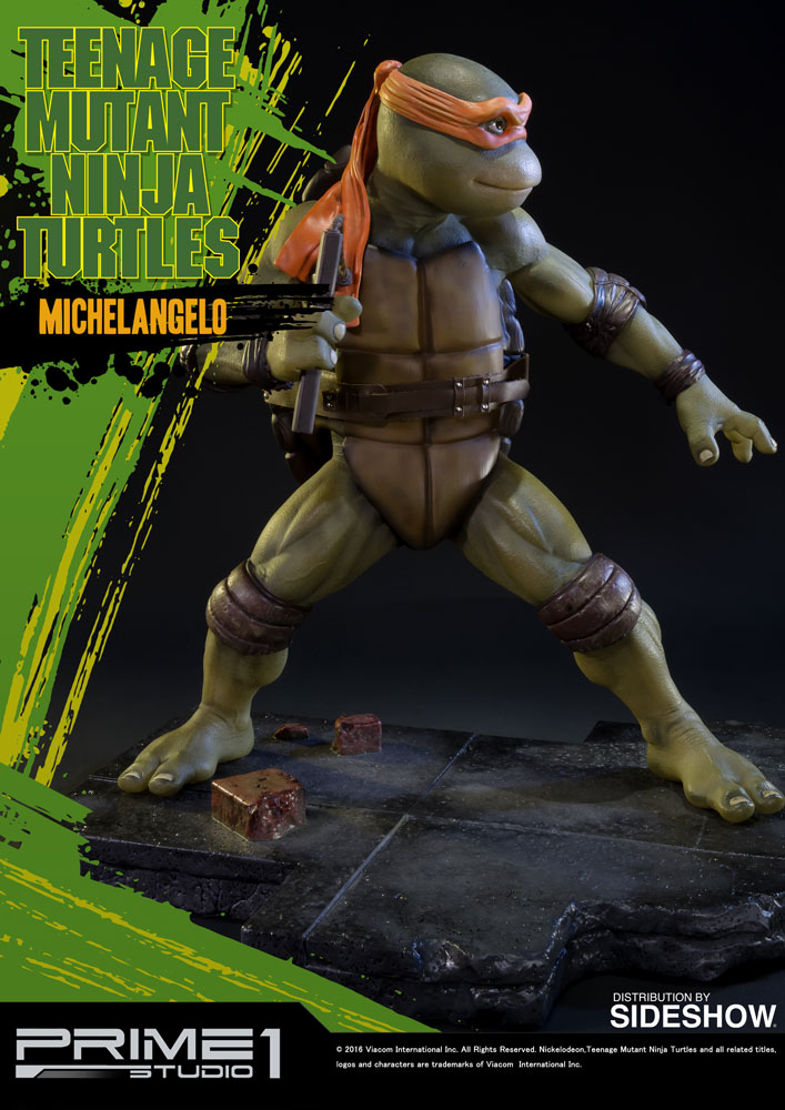 Teenage Mutant Ninja Turtles (1990) - Michelangelo - Museum Masterline Series  (MMTMNT1990-04) - 1/4 (Prime 1 Studio) photo 9
