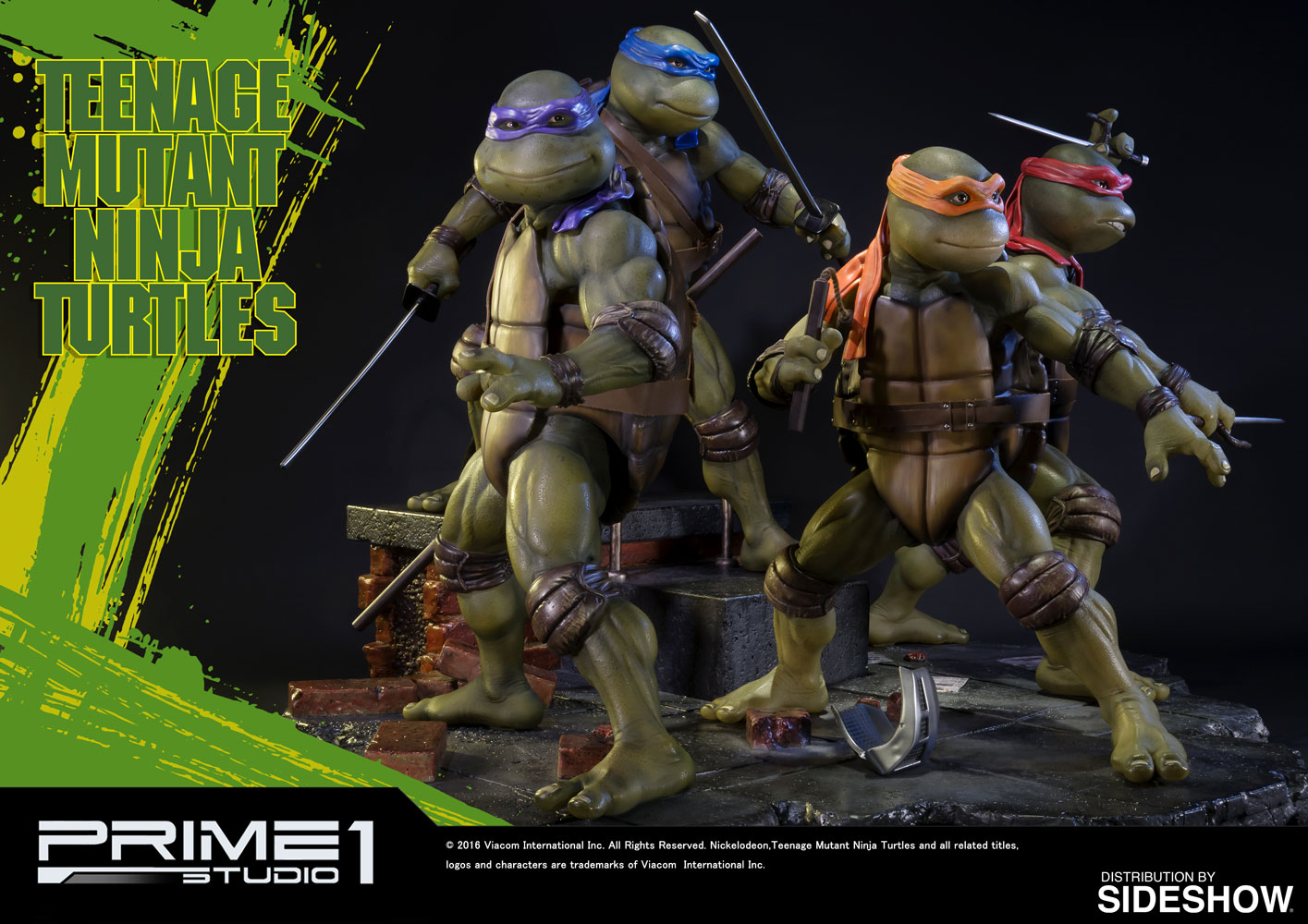 Teenage Mutant Ninja Turtles (1990) - Raphael - Museum Masterline Series (MMTMNT1990-01) - 1/4 (Prime 1 Studio) photo 3