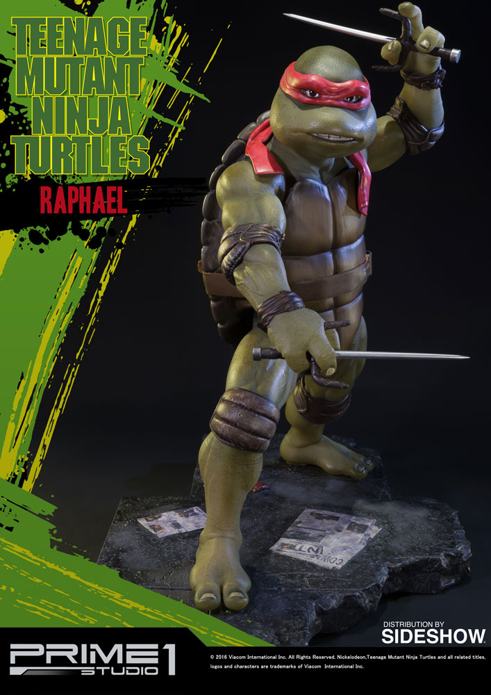 Teenage Mutant Ninja Turtles (1990) - Raphael - Museum Masterline Series (MMTMNT1990-01) - 1/4 (Prime 1 Studio) photo 9