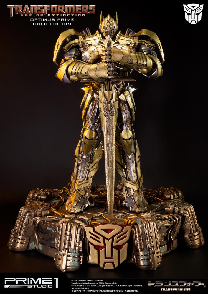 Transformers: Age of Extinction - Convoy - Museum Masterline Series  (MMTFM-07GL) - Knight Edition, Gold Edition (Prime 1 Studio) photo 2