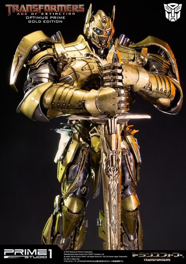 Transformers: Age of Extinction - Convoy - Museum Masterline Series  (MMTFM-07GL) - Knight Edition, Gold Edition (Prime 1 Studio) photo 3