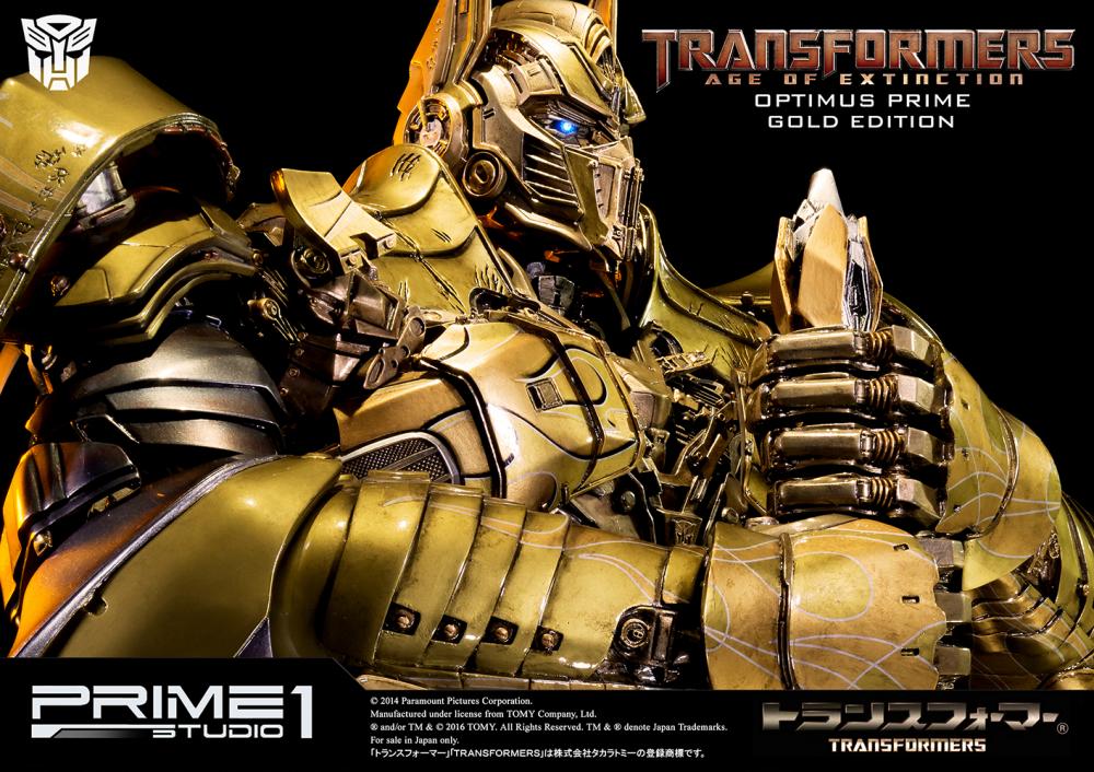 Transformers: Age of Extinction - Convoy - Museum Masterline Series  (MMTFM-07GL) - Knight Edition, Gold Edition (Prime 1 Studio) photo 4
