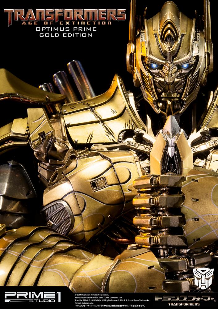 Transformers: Age of Extinction - Convoy - Museum Masterline Series  (MMTFM-07GL) - Knight Edition, Gold Edition (Prime 1 Studio) photo 5