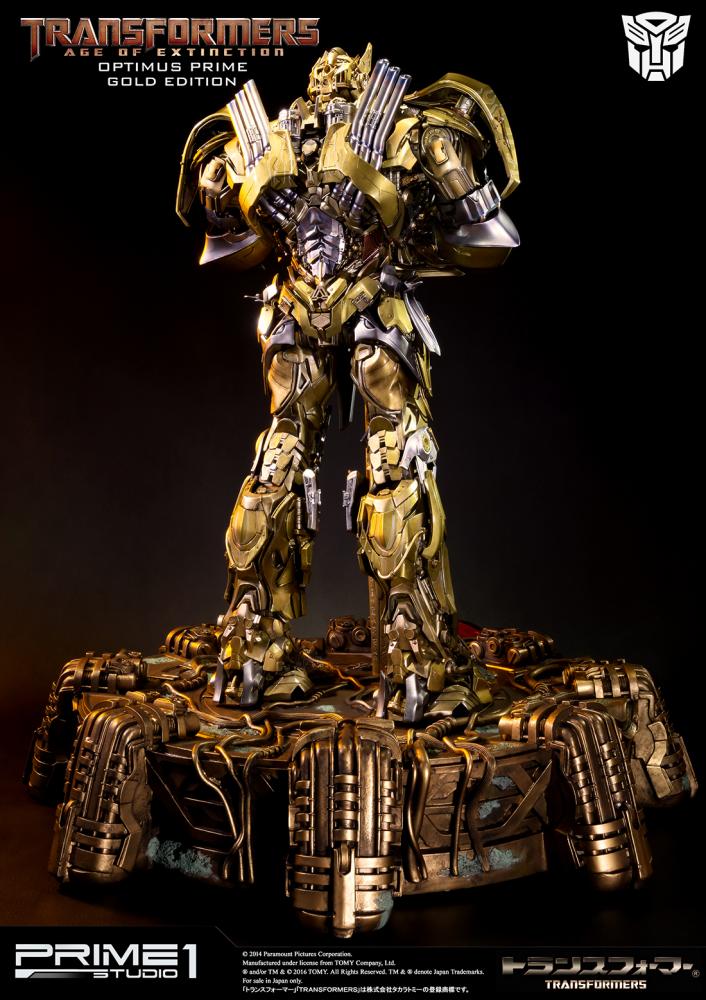 Transformers: Age of Extinction - Convoy - Museum Masterline Series  (MMTFM-07GL) - Knight Edition, Gold Edition (Prime 1 Studio) photo 7