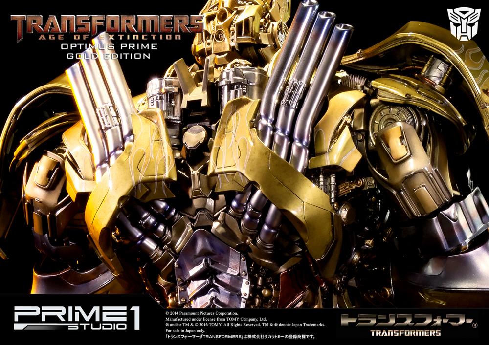 Transformers: Age of Extinction - Convoy - Museum Masterline Series  (MMTFM-07GL) - Knight Edition, Gold Edition (Prime 1 Studio) photo 10