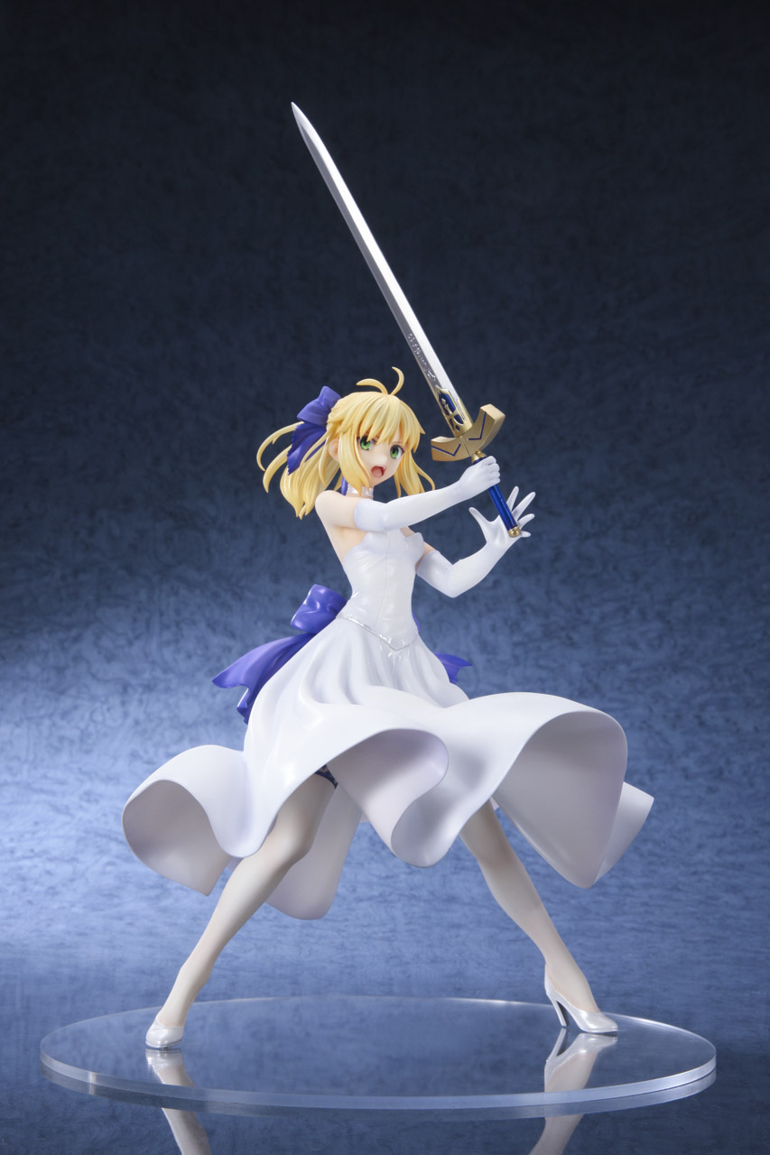 Fate/Stay Night Unlimited Blade Works - Altria Pendragon - 1/8 - Saber, Shiro Dress Ver. (Bell Fine) photo 2