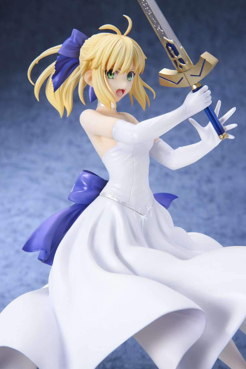 Fate/Stay Night Unlimited Blade Works - Altria Pendragon - 1/8 - Saber, Shiro Dress Ver. (Bell Fine) photo 4