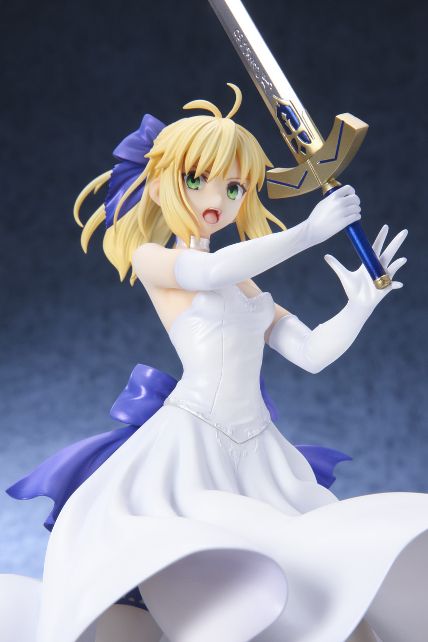 Fate/Stay Night Unlimited Blade Works - Altria Pendragon - 1/8 - Saber, Shiro Dress Ver. (Bell Fine) photo 6