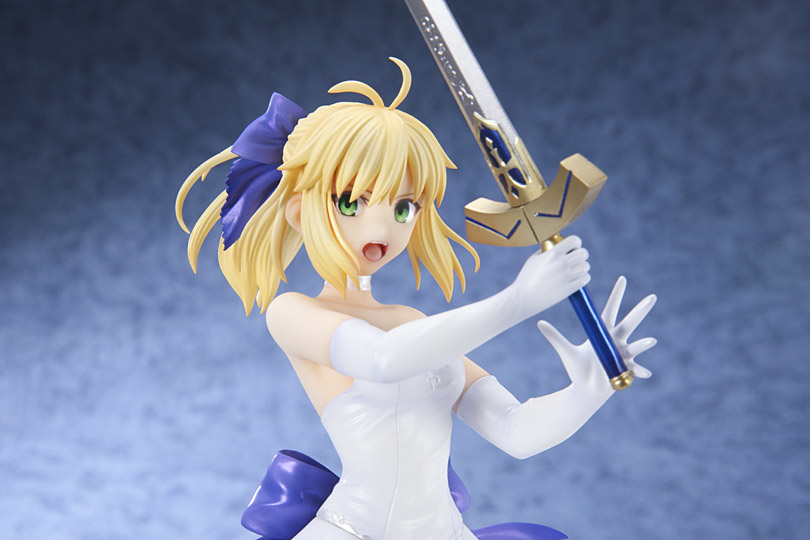Fate/Stay Night Unlimited Blade Works - Altria Pendragon - 1/8 - Saber, Shiro Dress Ver. (Bell Fine) photo 8