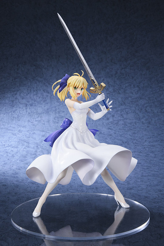 Fate/Stay Night Unlimited Blade Works - Altria Pendragon - 1/8 - Saber, Shiro Dress Ver. (Bell Fine) photo 9