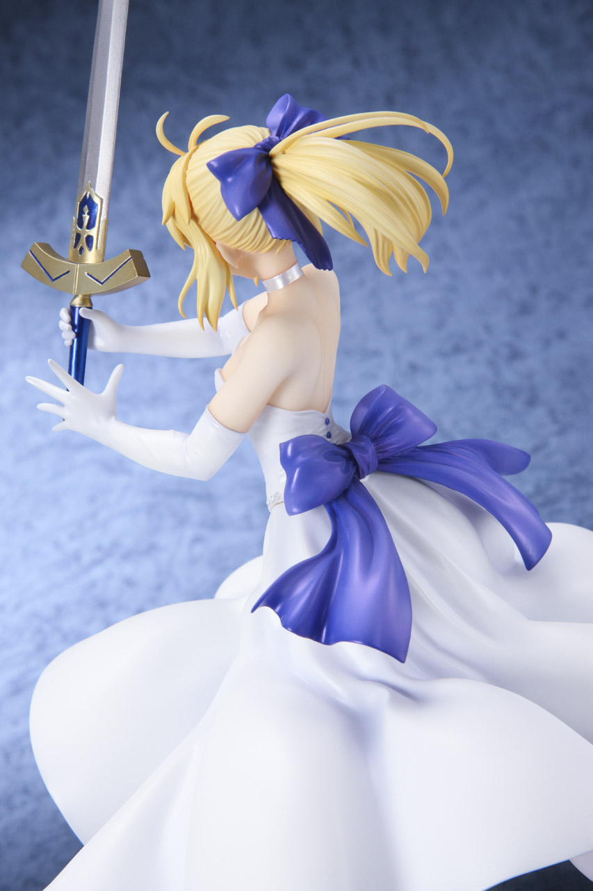 Fate/Stay Night Unlimited Blade Works - Altria Pendragon - 1/8 - Saber, Shiro Dress Ver. (Bell Fine) photo 11