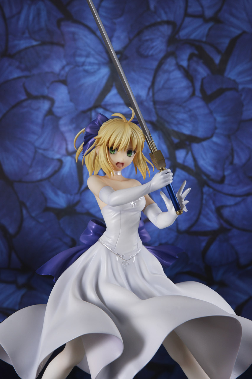 Fate/Stay Night Unlimited Blade Works - Altria Pendragon - 1/8 - Saber, Shiro Dress Ver. (Bell Fine) photo 12