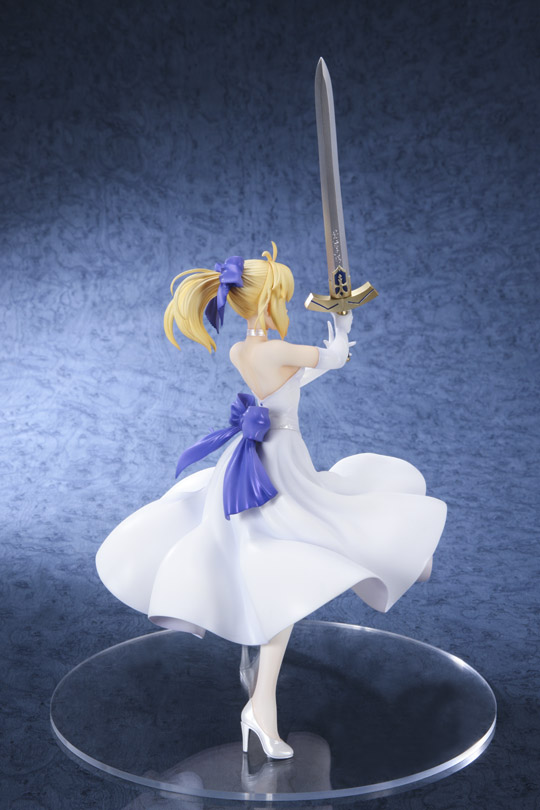 Fate/Stay Night Unlimited Blade Works - Altria Pendragon - 1/8 - Saber, Shiro Dress Ver. (Bell Fine) photo 15