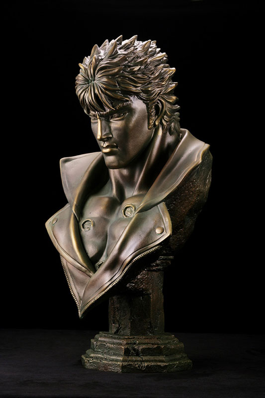 Hokuto no Ken - Kenshirou - Bust - Mega Sofubi Advance (MSA-012) - Bronze-style Ver. (Kaiyodo) photo 9