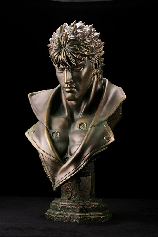 Hokuto no Ken - Kenshirou - Bust - Mega Sofubi Advance (MSA-012) - Bronze-style Ver. (Kaiyodo) photo 11