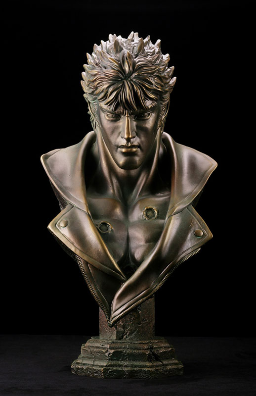 Hokuto no Ken - Kenshirou - Bust - Mega Sofubi Advance (MSA-012) - Bronze-style Ver. (Kaiyodo) photo 12