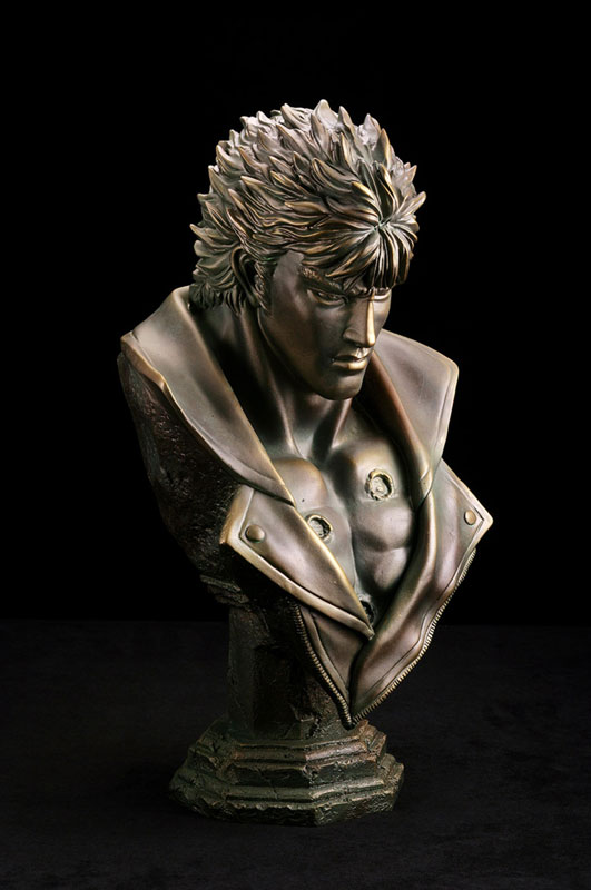 Hokuto no Ken - Kenshirou - Bust - Mega Sofubi Advance (MSA-012) - Bronze-style Ver. (Kaiyodo) photo 14