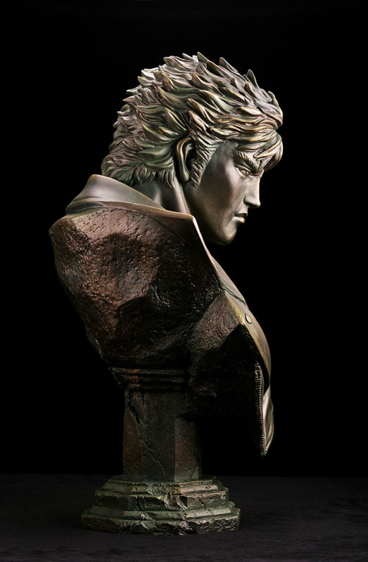 Hokuto no Ken - Kenshirou - Bust - Mega Sofubi Advance (MSA-012) - Bronze-style Ver. (Kaiyodo) photo 15
