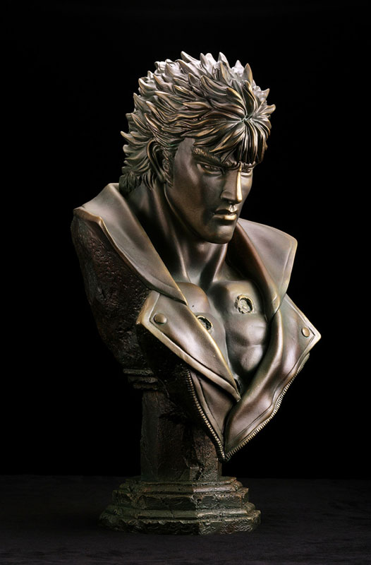 Hokuto no Ken - Kenshirou - Bust - Mega Sofubi Advance (MSA-012) - Bronze-style Ver. (Kaiyodo) photo 16