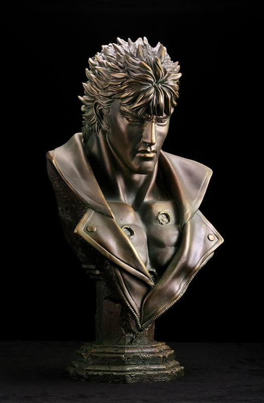 Hokuto no Ken - Kenshirou - Bust - Mega Sofubi Advance (MSA-012) - Bronze-style Ver. (Kaiyodo) photo 17