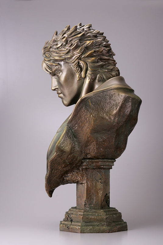 Hokuto no Ken - Kenshirou - Bust - Mega Sofubi Advance (MSA-012) - Bronze-style Ver. (Kaiyodo) photo 21