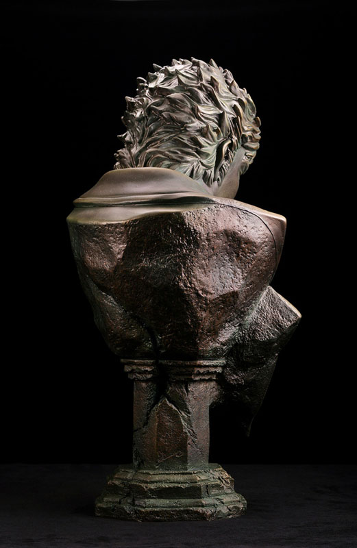 Hokuto no Ken - Kenshirou - Bust - Mega Sofubi Advance (MSA-012) - Bronze-style Ver. (Kaiyodo) photo 26