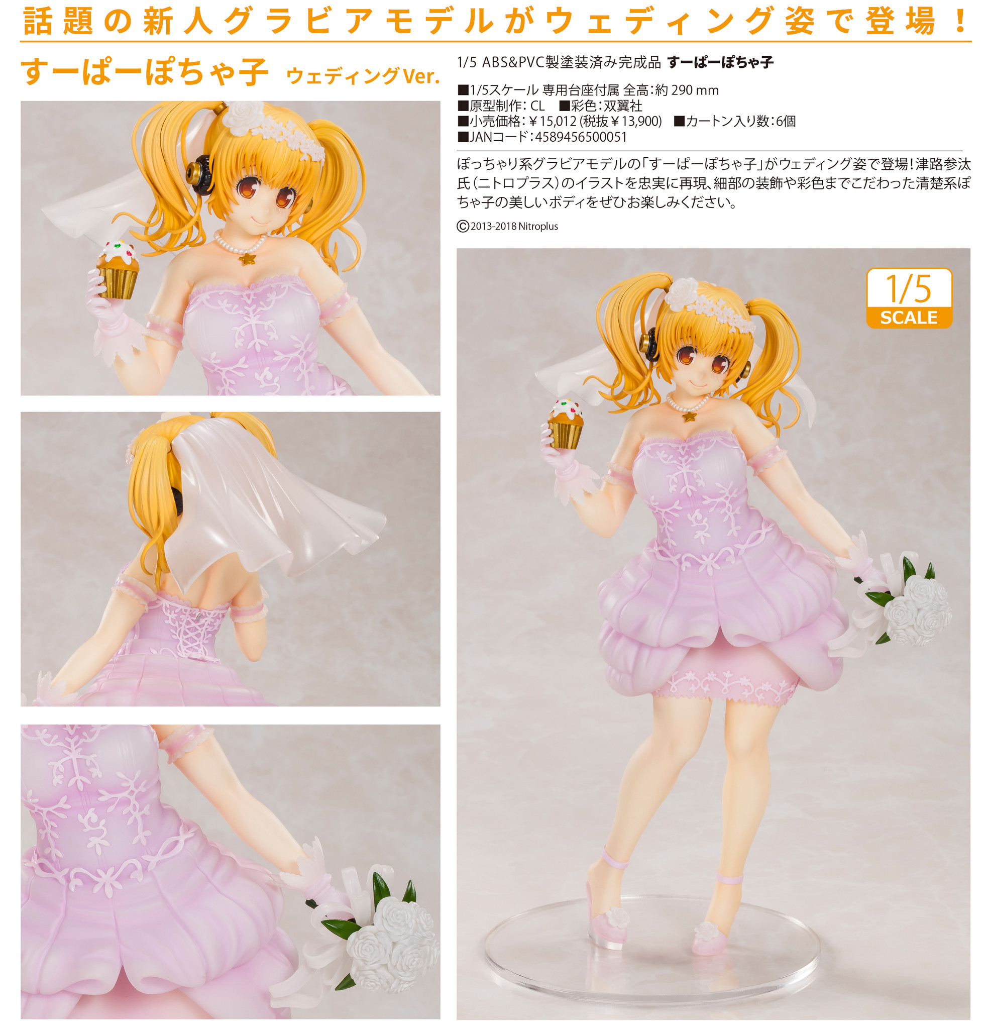 Mascot Character - Super Pochaco - 1/5 - Wedding Ver. (Wings Inc.) photo 5